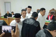 Ridwan Mukti Cs Dituntut 3 Tahun Penjara, Bahtiyar Mantan Anggota DPRD Musi Rawas Lebih Berat