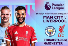Misi Kejar Arsenal, Prediksi Manchester City vs Liverpool, Liga Inggris 2025/2026, matchday 11, Tayang Kapan?
