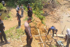 Polres Muratara dan Batalyon B Pelopor Lakukan Penindakan PETI di 2 Kecamatan di Muratara