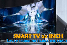 Smart TV Layar Lengkung 55 Inch Samsung Tawarkan Menonton Lebih Luas Berkualitas 