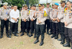 H-2 Polres Musi Rawas Kembali Laksanakan Gladi Penempatan Personel Kampanye Prabowo