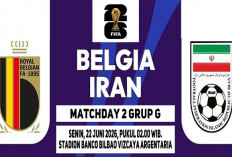 Incar Kemenangan Perdana, Prediksi Belgia vs Iran, Piala Dunia 2026, Grup G, Matchday 2, Cek Link Live