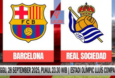Misi Blaugrana Kejar Madrid!, Prediksi Barcelona vs Real Sociedad, LaLiga 2025/2026, Pekan 7, Tayang Kapan?