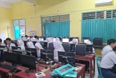 Gladi Bersih Ujian TKA SMPN 1 Lubuk Linggau, Berharap Internet Lancar