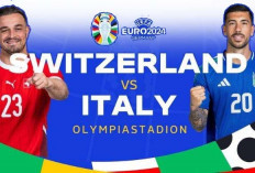 Babak 16 Besar EURO 2024: Prediksi Swiss vs Italia, Rekor Apik Azzurri, Tayang Kapan?
