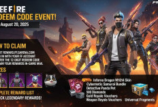 Kode Redeem FF Gratis 20 Agustus 2025: Cara Klaim, Hadiah, dan Daftar Lengkap