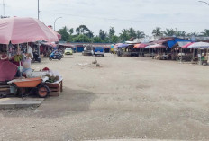 Disperindagkop Muratara Lakukan Penataan Pasar Lawang Agung