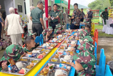 Anak Didik TK Kartika 1140 Santap Menu Program Dapur Masuk Sekolah Kodim 0406 Lubuk Linggau