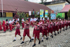 SDN 8 Lubuklinggau Siapkan Pasukan Gerak Jalan Dalam Meriahkan HUT RI ke-79