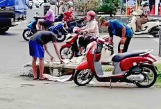 Bola Beton di Simpang RCA Lubuk Linggau Pecah, Tidak Cukup Pemerintah Warga Diminta Lebih Peduli 