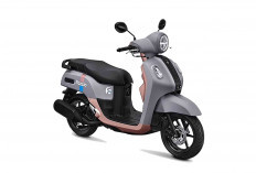 Fazzio Hybrid Abu Pink, Skutik Stylish yang Jadi Pilihan Tepat untuk Ibu Muda