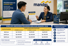 Tabel Angsuran Mandiri Non KUR 2026 Lengkap, Simulasi Cicilan Rp50 Juta hingga Rp200 Juta