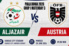 Laga Penentu Lolos, Prediksi Austria vs Aljazair, Piala Dunia 2026, Grup J, Matchday 3, Live TVRI