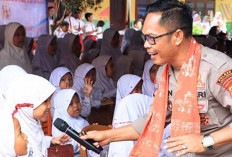 Anggota Polres Lubuk Linggau Edukasi Pelajar, Sekolah Tanpa Tawuran dan Perundungan