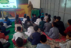 Siswa SDN 35 Lubuk Linggau Antusias Nonton Bareng Film Islami