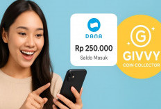 Buka HP, Saldo DANA Gratis Masuk, Begini Cara Pakai Givvy Coin Collector