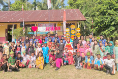 SDN 2 Lubuk Ngin Musi Rawas Gelar Lomba Peragaan Busana Daur Ulang