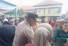 Polres Lubuk Linggau Laksanakan GPM, 5 Ton Beras SPHP Ludes Terjual 