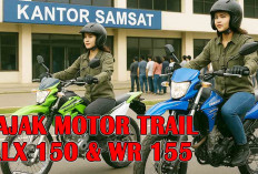 2025 Pajak Motor Kawasaki KLX 150 dan Yamaha WR 155 Berapa? Segini Wajib Bayar dan Dendanya