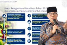 Kades Diingatkan Penggunaan Dana Desa,  Mendes PDT : 20 Persen untuk Ketahanan Pangan 