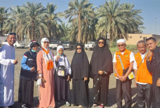 Jamaah Haji Asal Lubuk Linggau dan Muratara Baru Istirahat, Jemaah Haji Musi Rawas Tiba di Madinah  