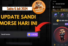 Sandi Morse Hamster Kombat Hari Ini 6 Juli 2024, Dapatkan Jutaan Koin Gratis Langsung Masuk Wallet Crypto 