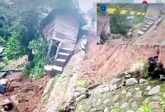Bencana Tanah Longsor Dempo Lubuklinggau, 1 Rumah Toko Ambruk