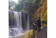 Pesona Air Tejun 'Niagara Mini' di Kota Lubuk Linggau 