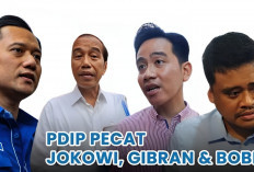 PDIP Resmi Pecat Jokowi, Gibran, dan Bobby, Ini Respons AHY 