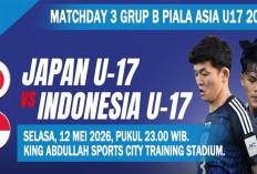 Mission Impossible, Prediksi Jepang U17 vs Indonesia U17, Piala Asia U17 2026, Grup B, Matchday 3, Live RCTI