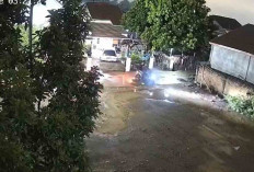 Gembok Pagar Dirusak Motor Keponakan Ketua RT Hilang Dicuri Dua Pelaku Tidak Dikenal 