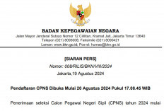 Buruan! Pendaftaran CPNS Dibuka Selasa 20 Agustus 2024 Pukul 17.08.45 WIB, Cek Jadwal dan Tips Penting