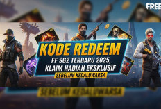 Kode Redeem FF SG2 Terbaru 2025, Klaim Hadiah Eksklusif Sebelum Kedaluwarsa