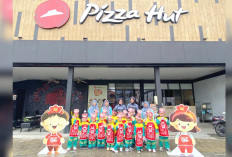 PAUD Ar Rahmah Lubuk Linggau Gelar Outing Class Seru di Pizza Hut