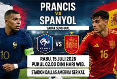Prancis vs Spanyol Tayang Kapan?, Jadwal Piala Dunia 2026 Malam Ini, Babak Semifinal, Cek Link Live