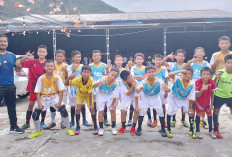 Murid SDN 50 Lubuk Linggau Giat Berlatih Futsal Agar Juara