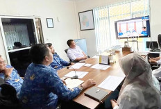 Kantor Pertanahan Kota Lubuk Linggau Laporkan Progres PTSL 2026 ke Kanwil BPN Sumsel