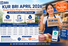 Tabel Angsuran KUR BRI April 2026 Resmi Dibuka, Pinjaman Rp100 Juta Cicilan Ringan