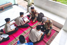 MTs Darussalam Lubuk Linggau Konsisten Mengaji Bersama di Pagi Hari