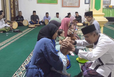 Peringati Maulid Nabi Muhammad SAW, Masjid Husnul Khotimah Lubuk Linggau Jalankan Tradisi Ini