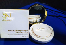 SN +Glowing Perfect Glowing Cushion UV Brightening, Cushion Lokal Asal Lubuklinggau yang Kian Diminati 