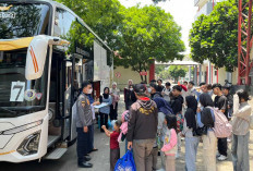 Mudik Gratis, Mahasiswa Muba di Perantauan Pulang Kampung dengan Aman 