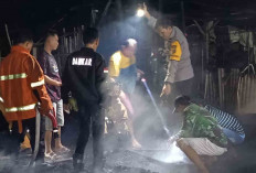Ditinggal ke Rumah Sakit, Rumah di Lubuk Linggau Terbakar. Uang Tabungan Anak Rp 15 Juta Ikut Ludes Terbakar 