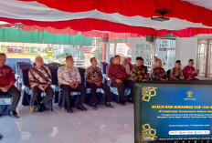 Maulid Nabi Muhammad SAW 1446 H di Lingkup Kemenkumham Diikuti Pegawai Lapas Narkotika Kelas IIA Muara Beliti 