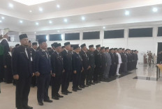 Asril Kadisdik, Marlinda Sari Kadinkes. Wali Kota Lubuk Linggau Lantik Ratusan Pejabat