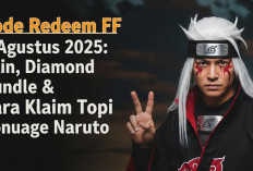 Kode Redeem FF 7 Agustus 2025: Skin, Diamond, Bundle dan Cara Klaim Topi Hokage Naruto