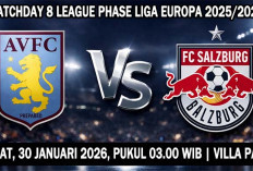 Peluang Tipis Die Roten Bullen, Prediksi Aston Villa vs RB Salzburg, Liga Europa 2025/2026, Matchday 8