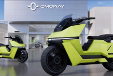 Motor Listrik Omoway Omo-X Meluncur, Akselerasi Cepat dan Harga Kompetitif