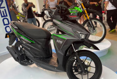 Resmi di Indonesia, Kawasaki Brusky 125 Tawarkan Desain Sporty dan Mesin Irit