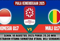 Duel Penentu Juara, Prediksi Indonesia U17 vs Mali U17, Piala Kemerdekaan 2025, Jam Tayang TV